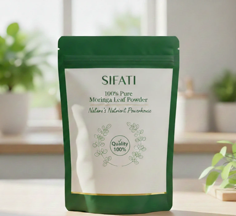 SIFATI Green: 100% Natural Moringa Leaves Powder- Ayurvedic Amrit-250 Gram
